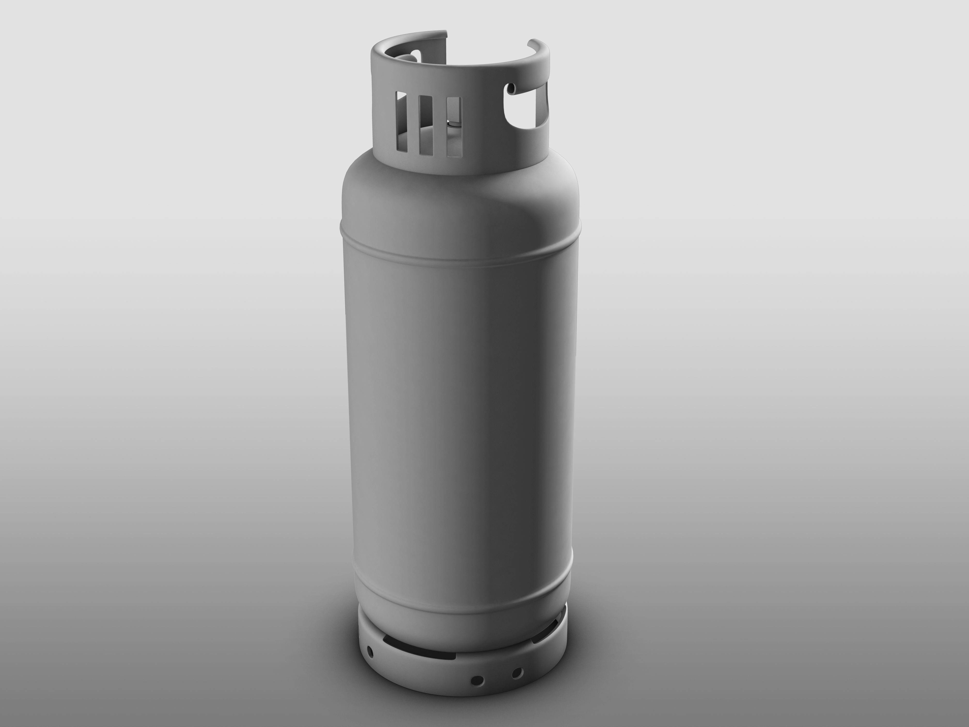 Gas cilinder 3D model_5