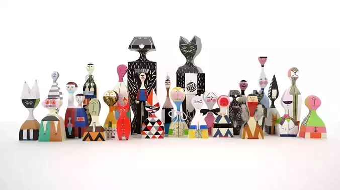 Wooden Dolls