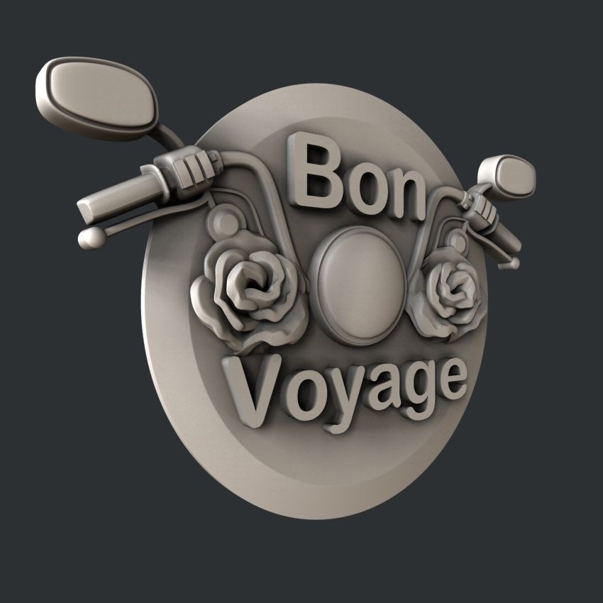 3d STL models for CNC Bon Voyage 3D model_2