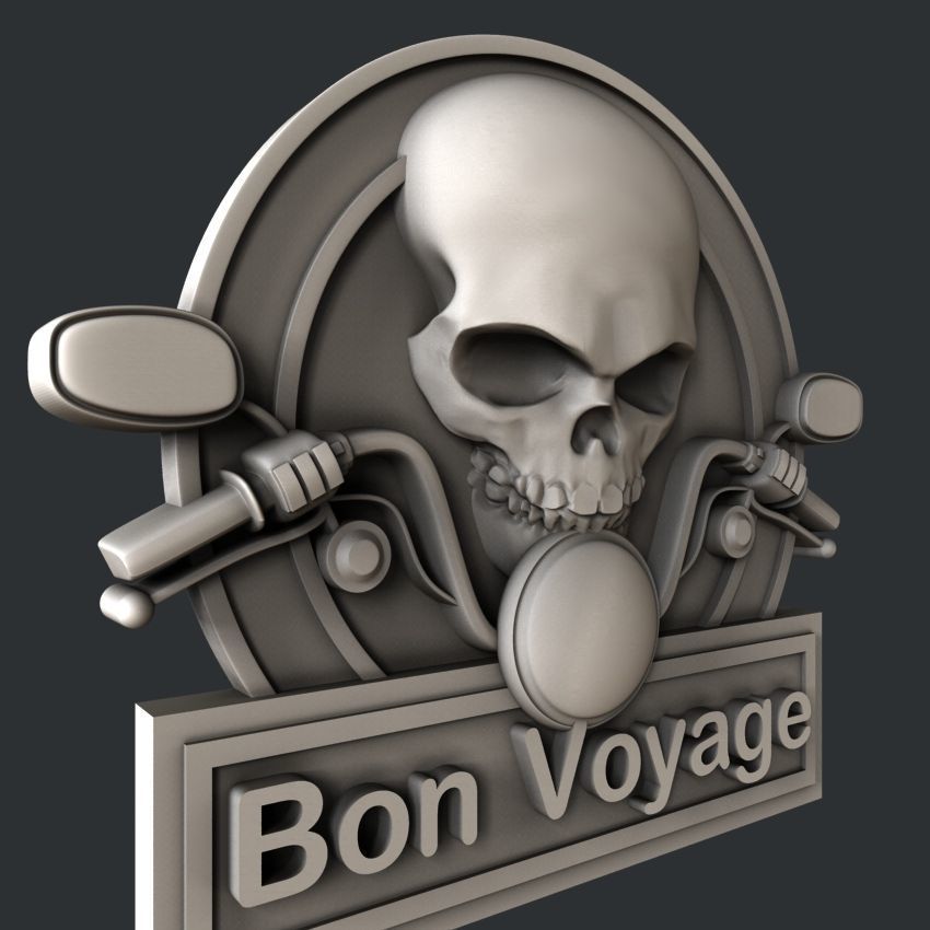 3d STL models for CNC Bon Voyage 3D model_6