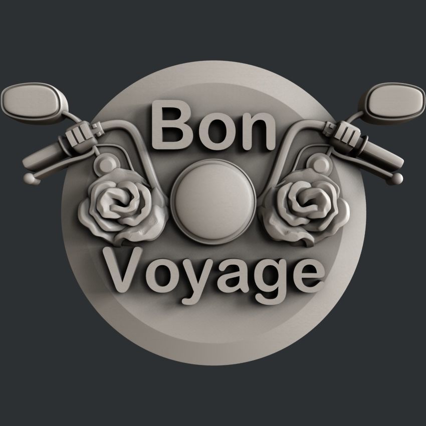 3d STL models for CNC Bon Voyage 3D model_1