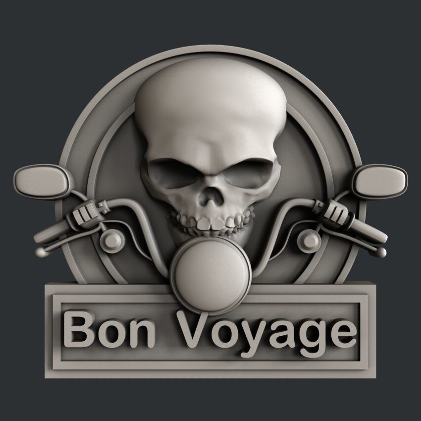 3d STL models for CNC Bon Voyage 3D model_5