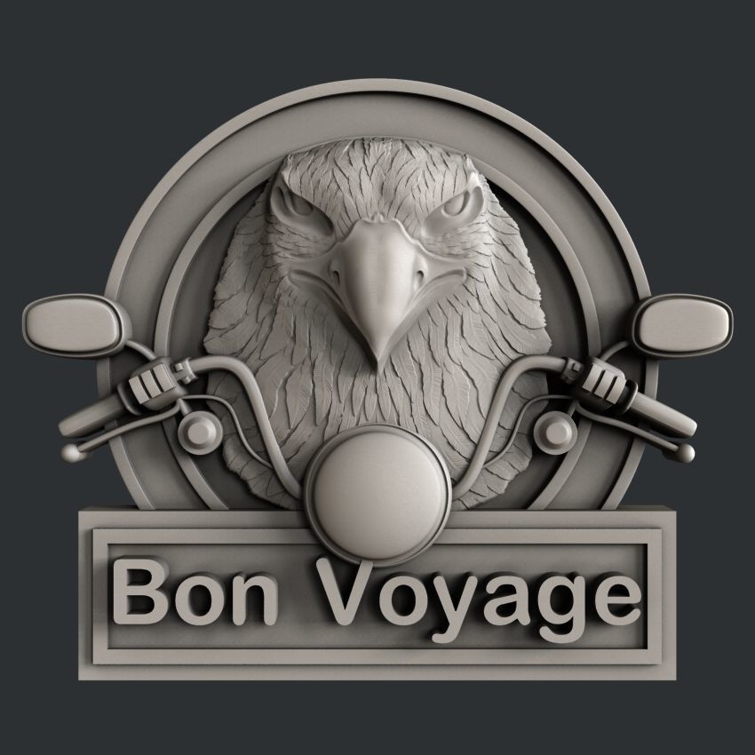 3d STL models for CNC Bon Voyage 3D model_8