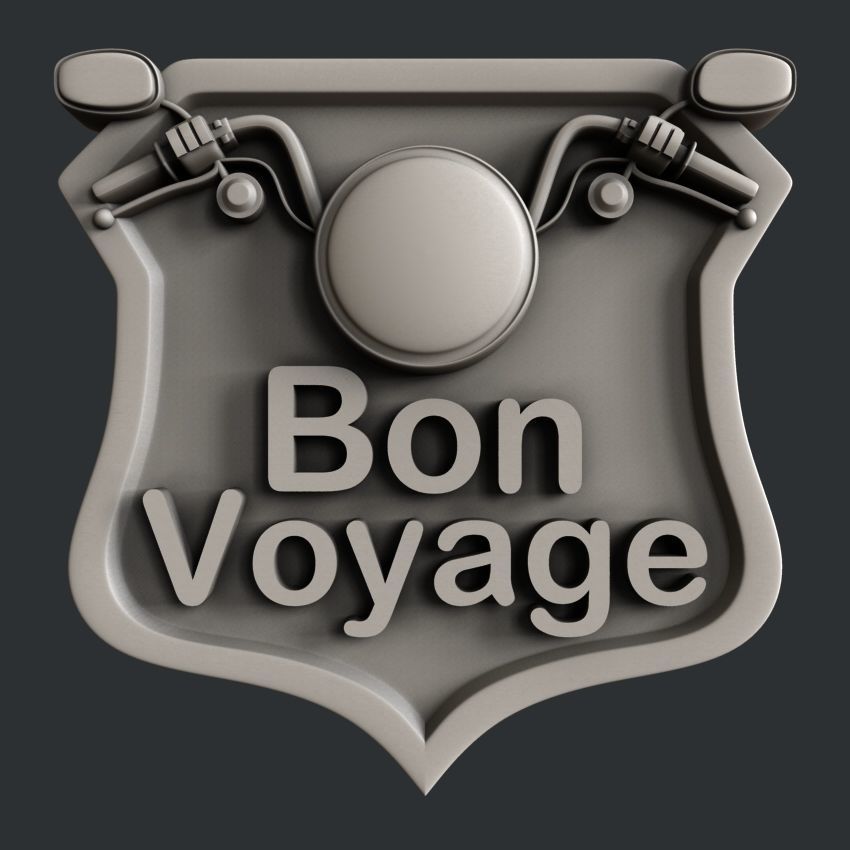 3d STL models for CNC Bon Voyage 3D model_3