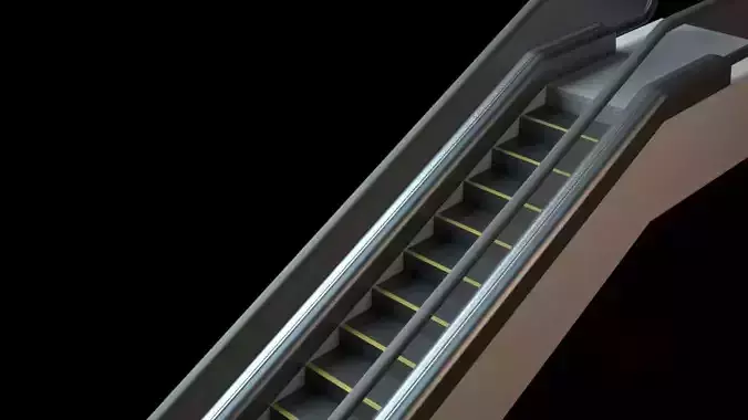 Escalator 3D model