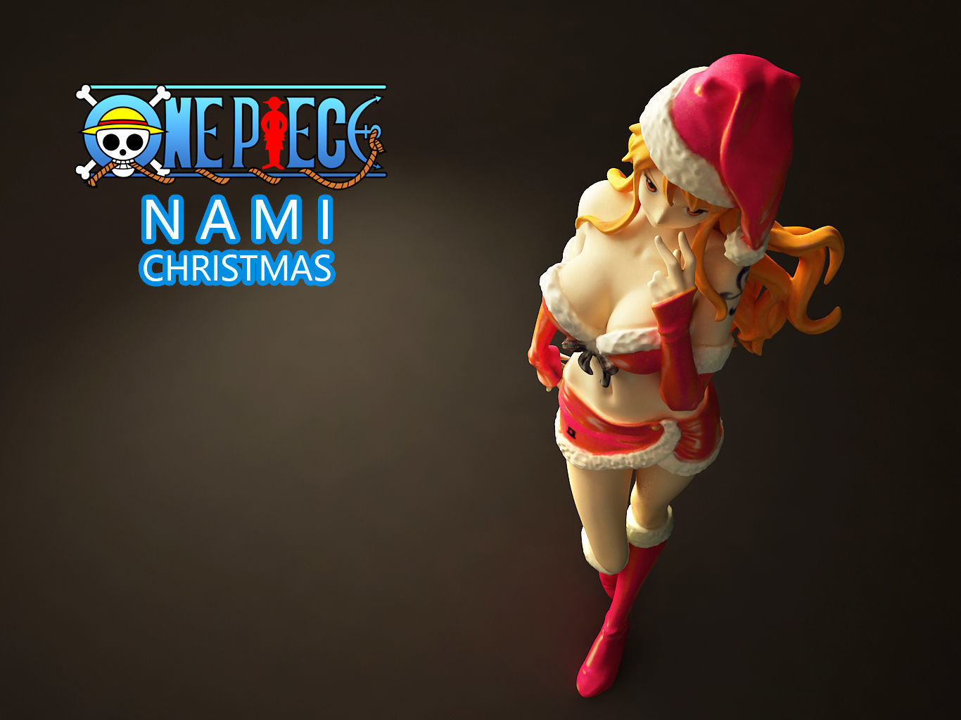 NAMI Christmas one piece 3D model_2