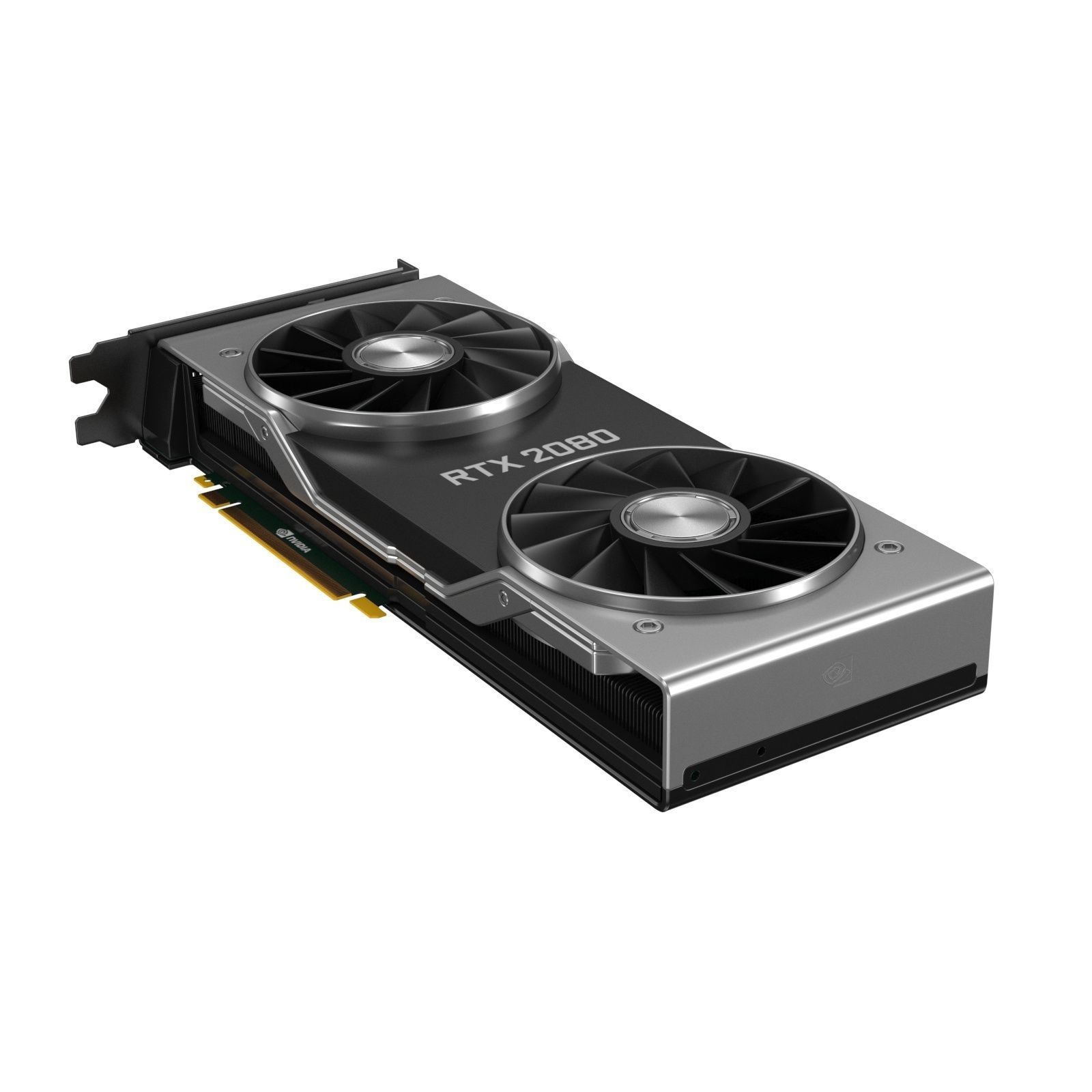 NVIDIA Geforce RTX 2080 Graphics Cards 3D model_6