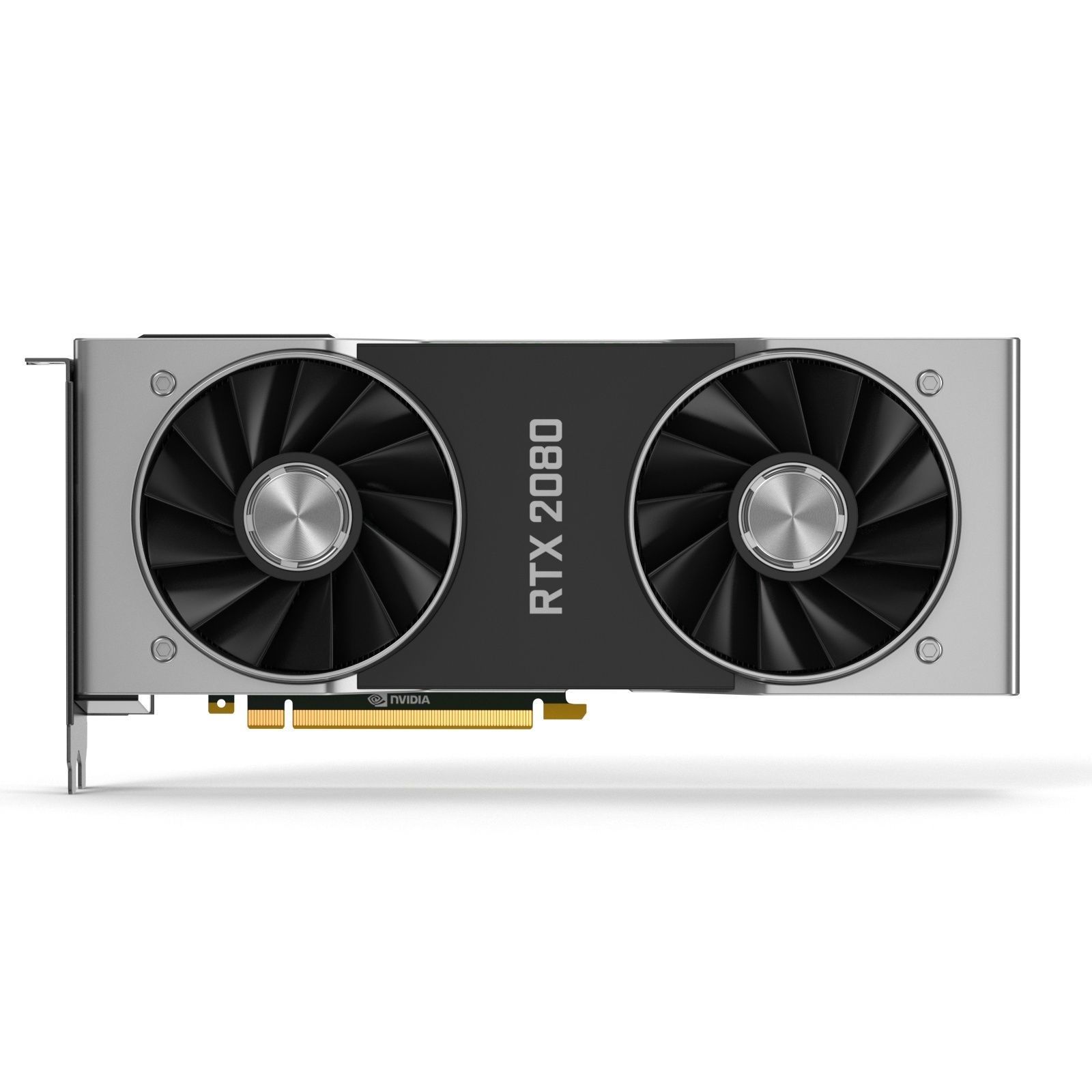 NVIDIA Geforce RTX 2080 Graphics Cards 3D model_2