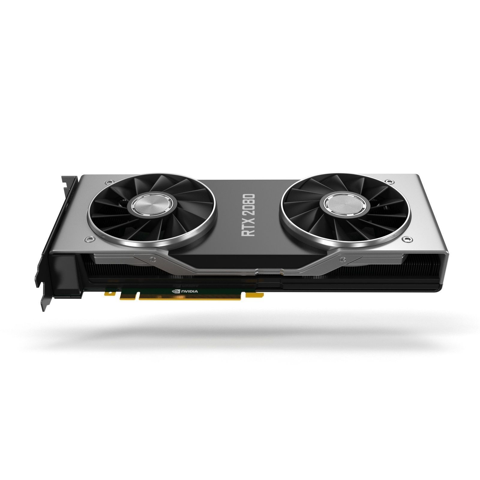 NVIDIA Geforce RTX 2080 Graphics Cards 3D model_7