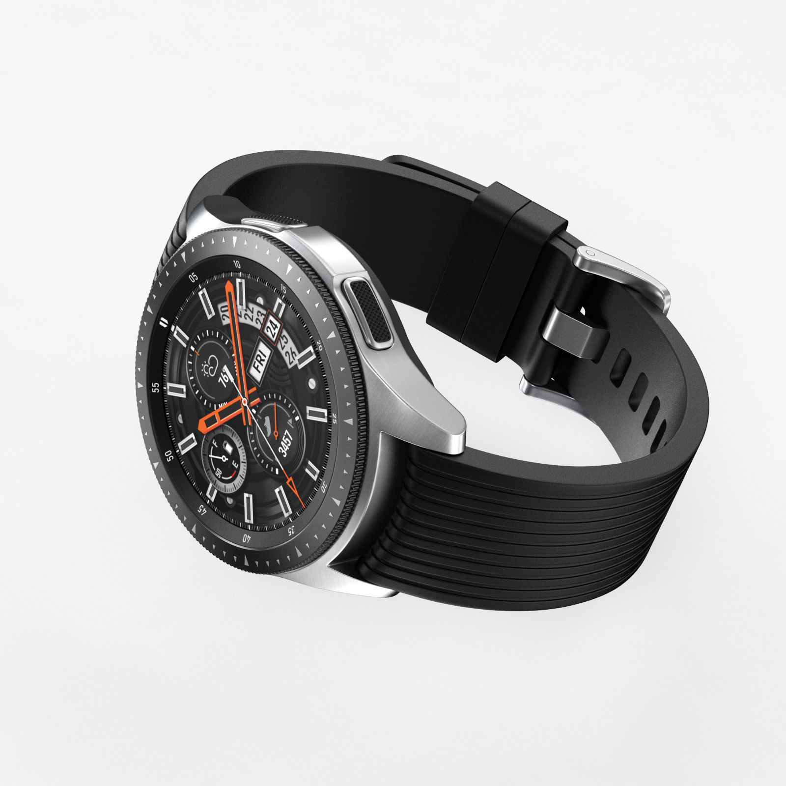 Samsung Galaxy Watch 42mm Midnight Black 2018 3D model_6
