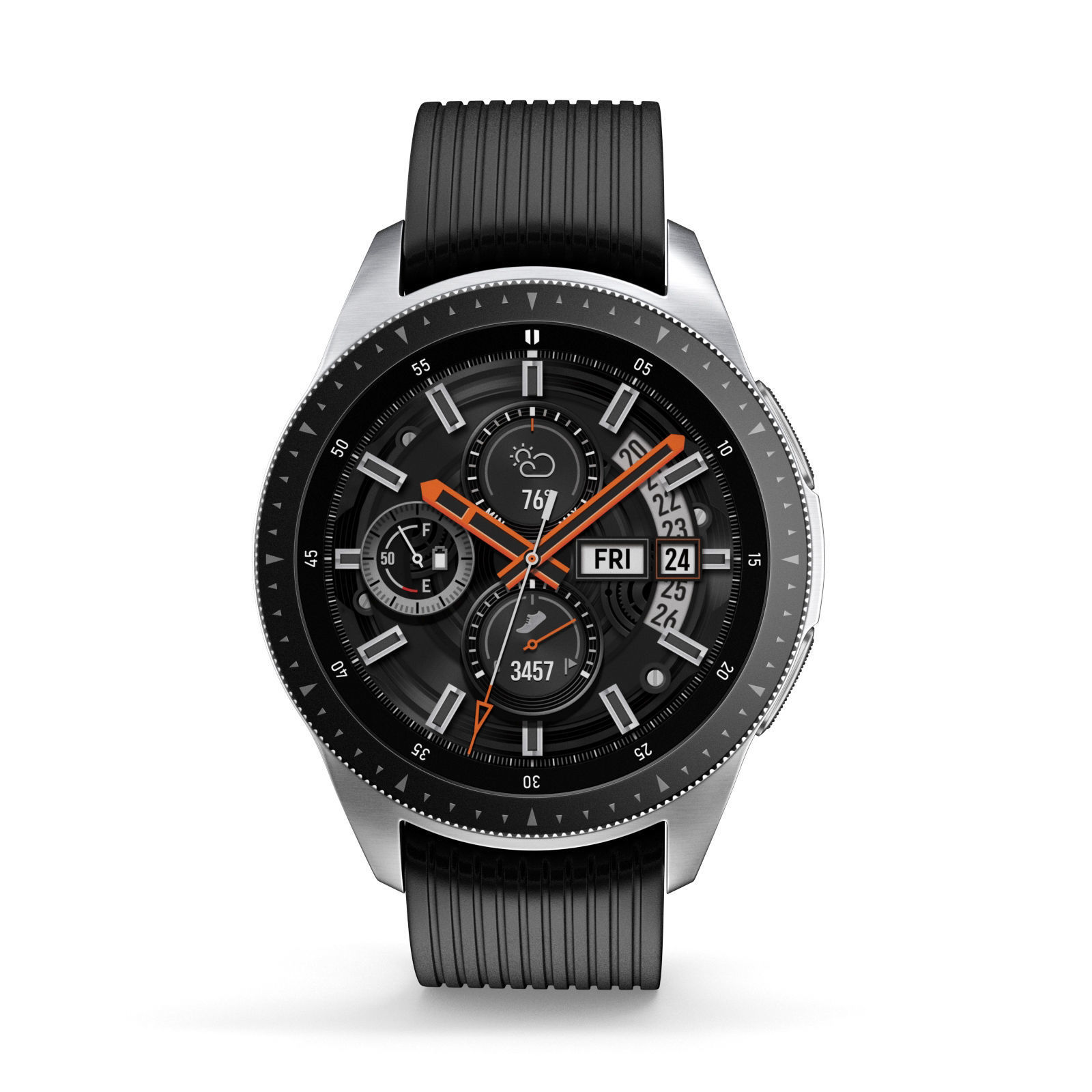 Samsung Galaxy Watch 42mm Midnight Black 2018 3D model_7
