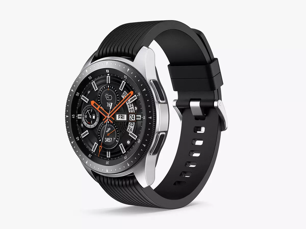 Samsung Galaxy Watch 42mm Midnight Black 2018 3D model_0