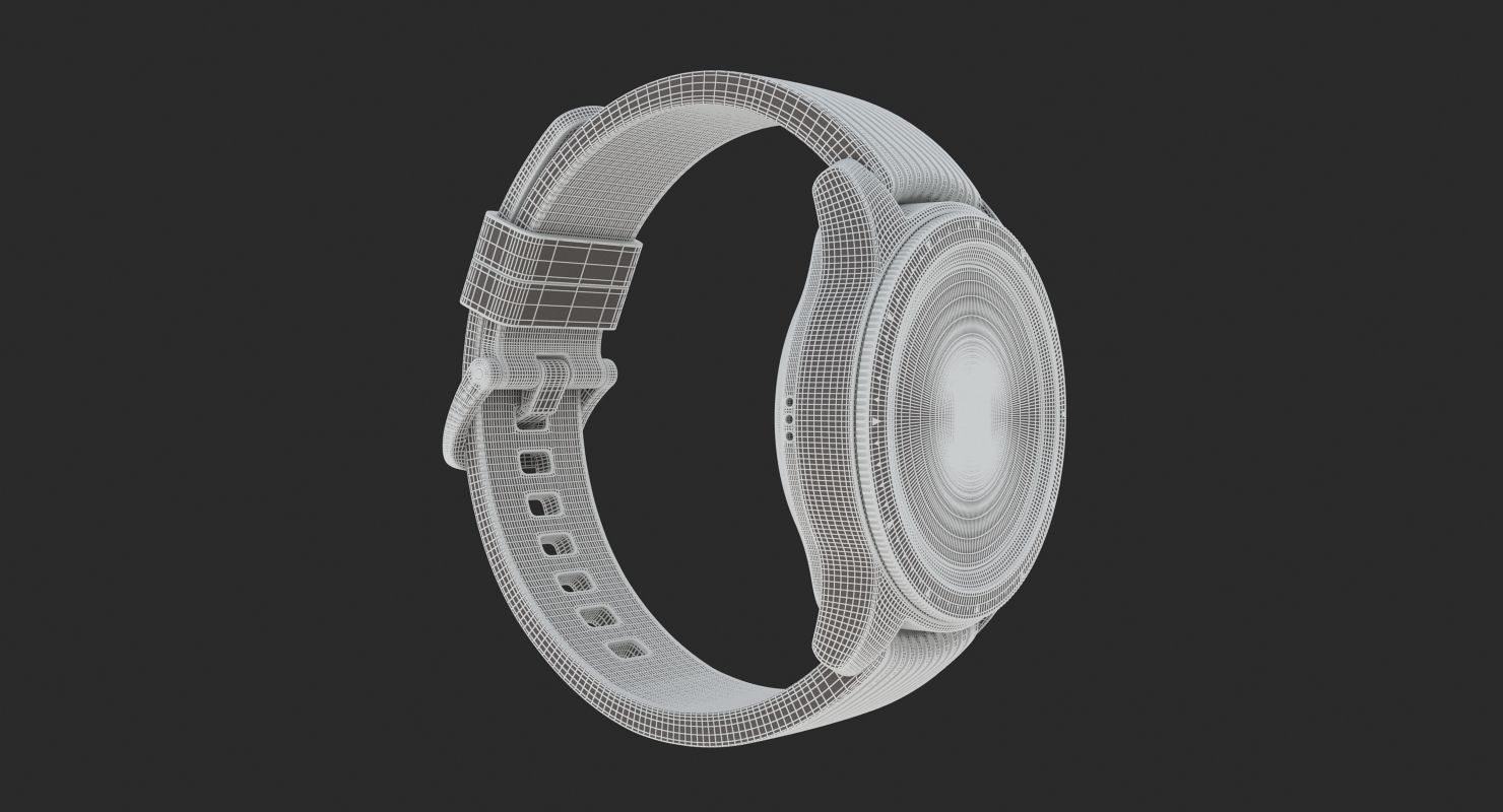 Samsung Galaxy Watch 42mm Midnight Black 2018 3D model_10