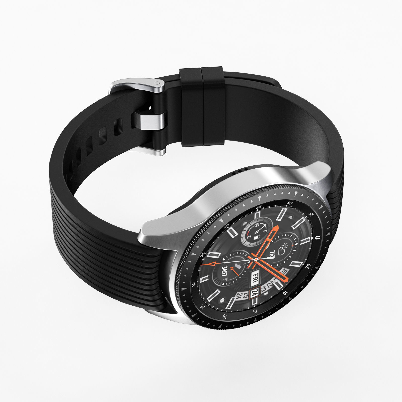 Samsung Galaxy Watch 42mm Midnight Black 2018 3D model_8