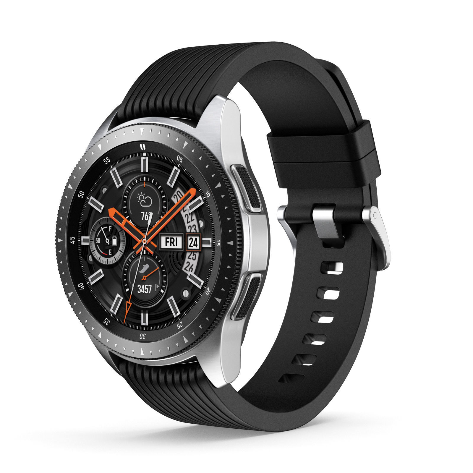 Samsung Galaxy Watch 42mm Midnight Black 2018 3D model_2