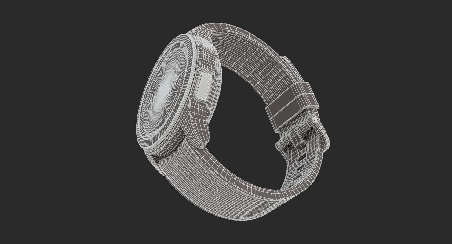 Samsung Galaxy Watch 42mm Midnight Black 2018 3D model_11