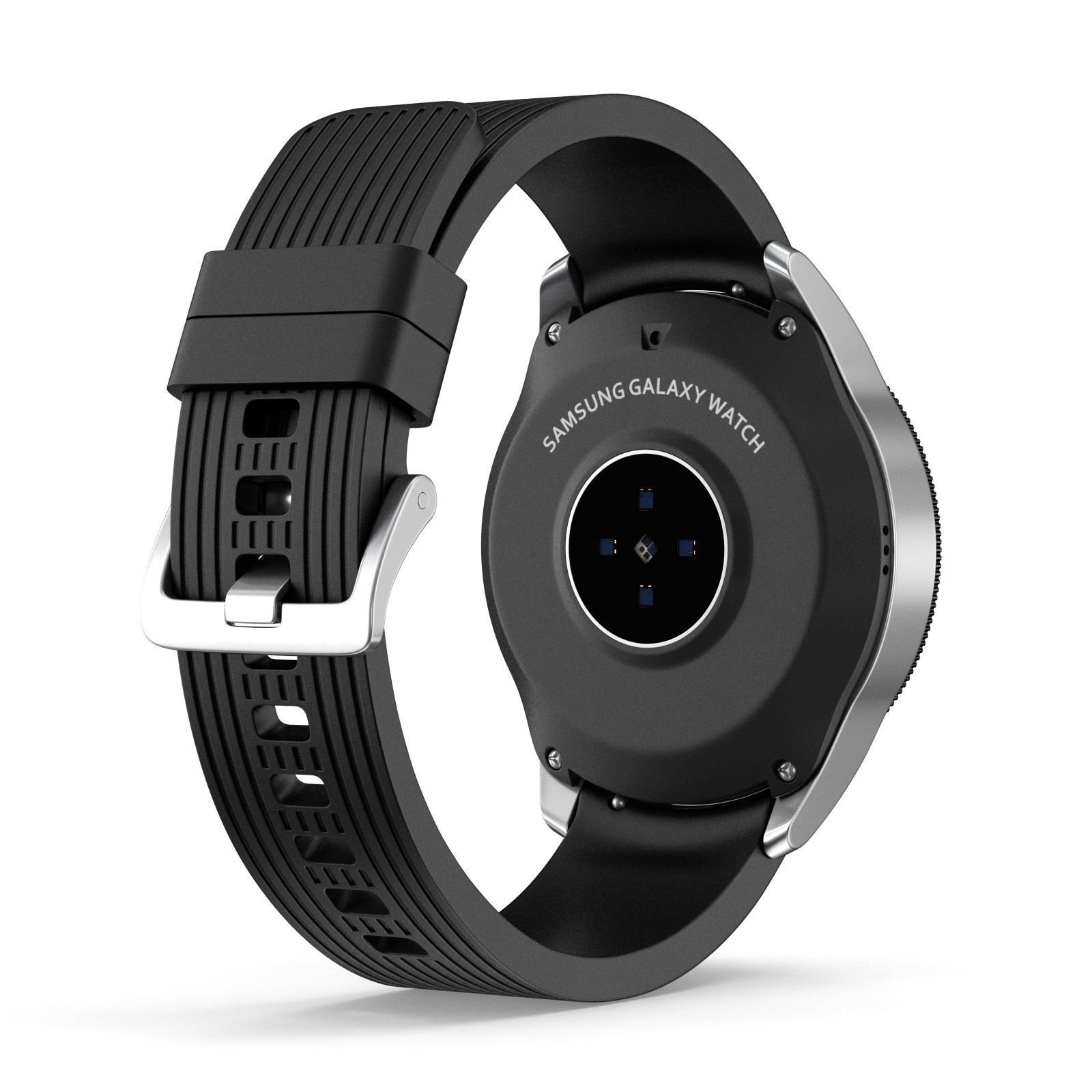 Samsung Galaxy Watch 42mm Midnight Black 2018 3D model_1