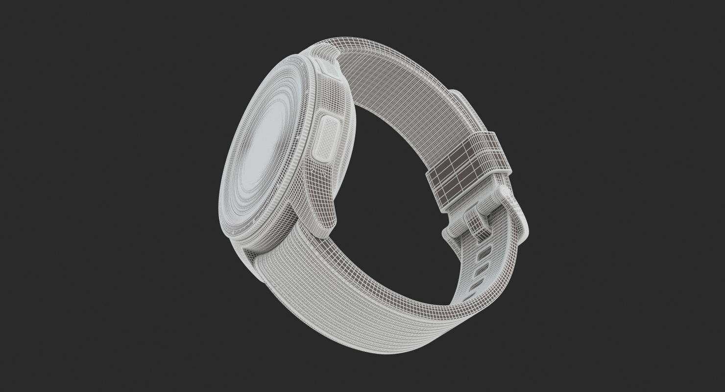 Samsung Galaxy Watch 42mm Midnight Black 2018 3D model_12