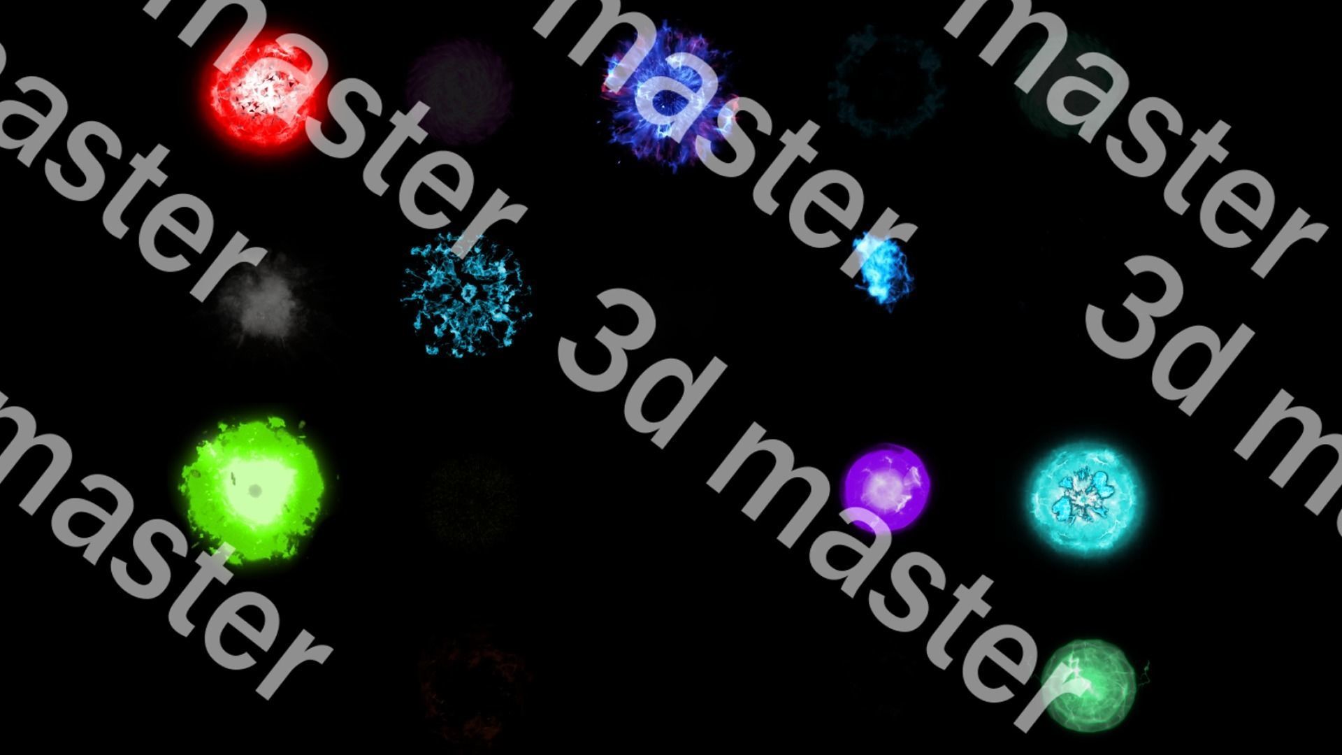 2d effects magic explosion animation sprite sheet Texture_4