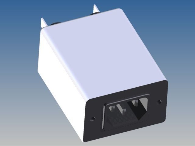 DL-10DZB21 ethernet switch Free 3D model