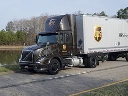 UPS freight Truck 3D print model_2