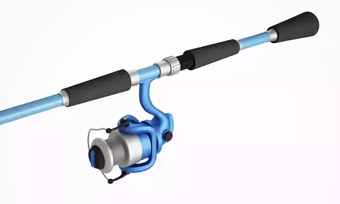 Fishing rod 3D model