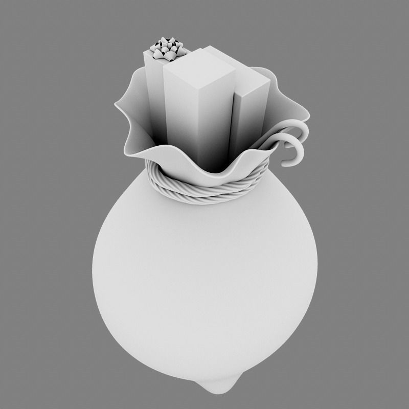 Santas Toy Sack 3D model_13