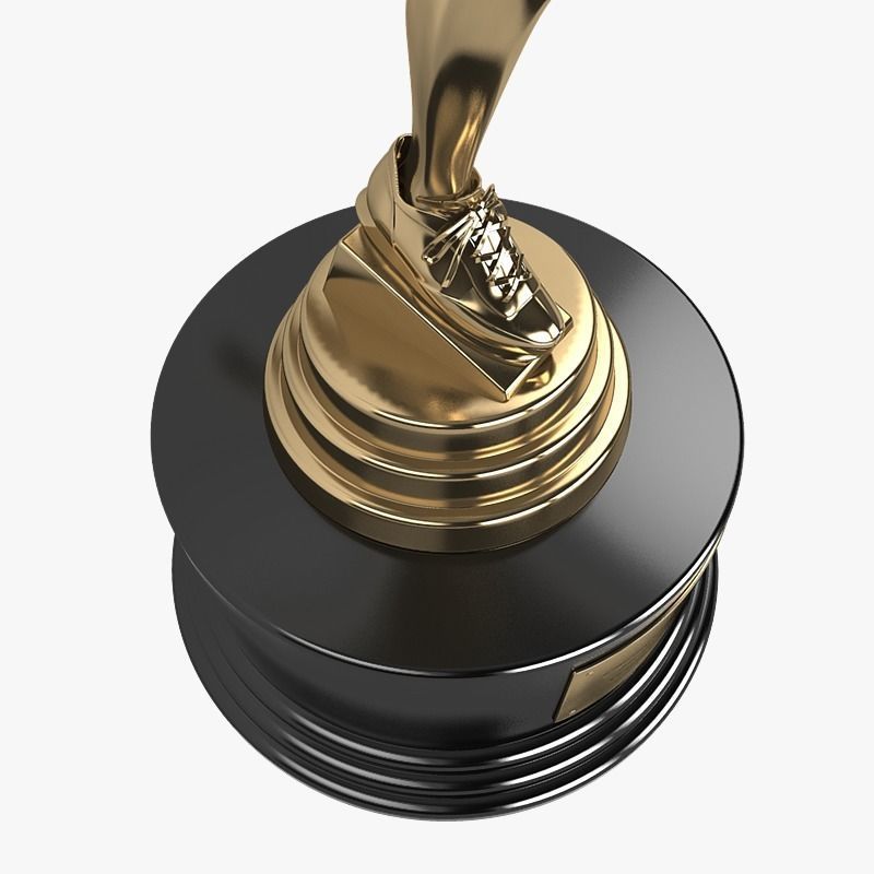 Runner Trophy 3D model_3