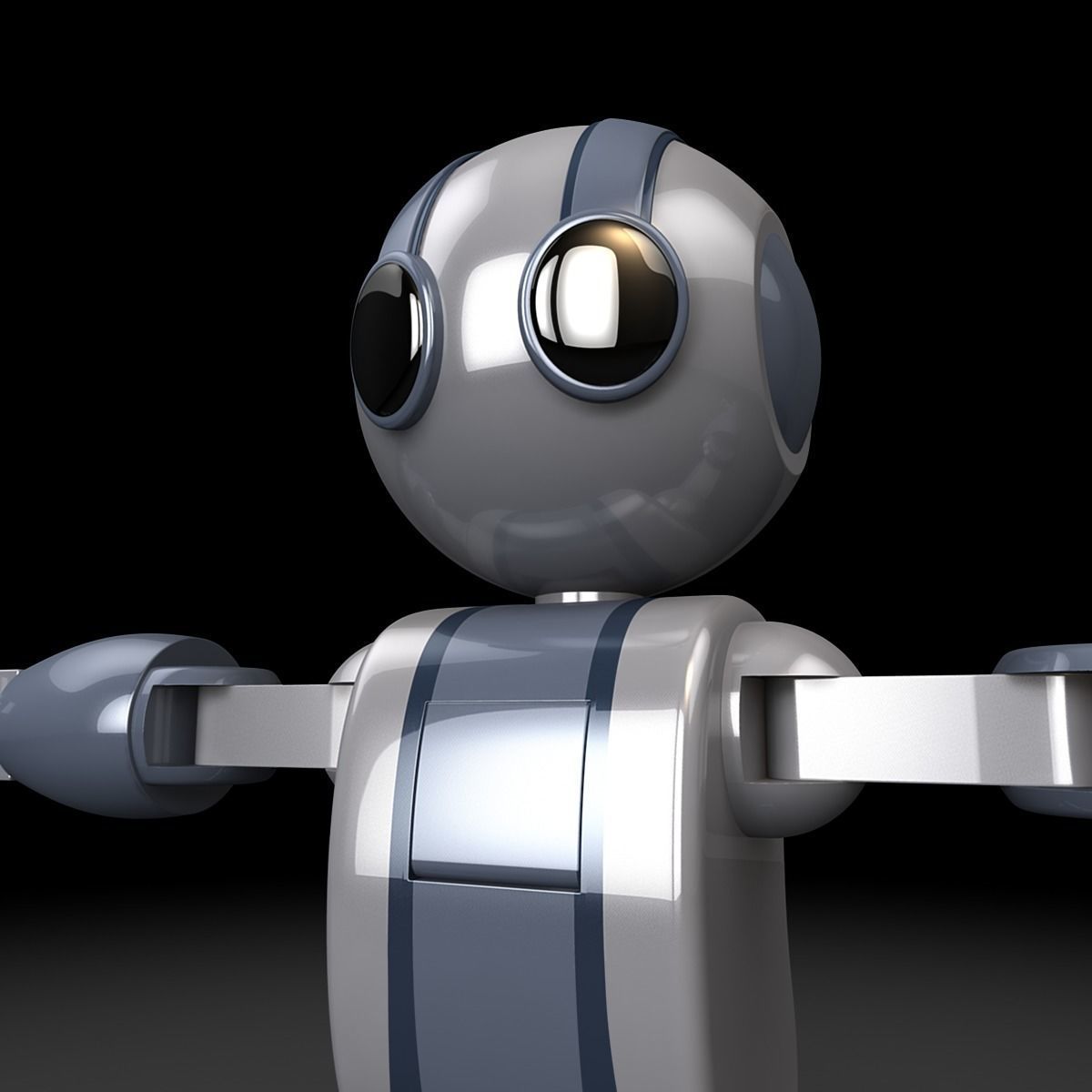 Robot 1 lego 3D model_3