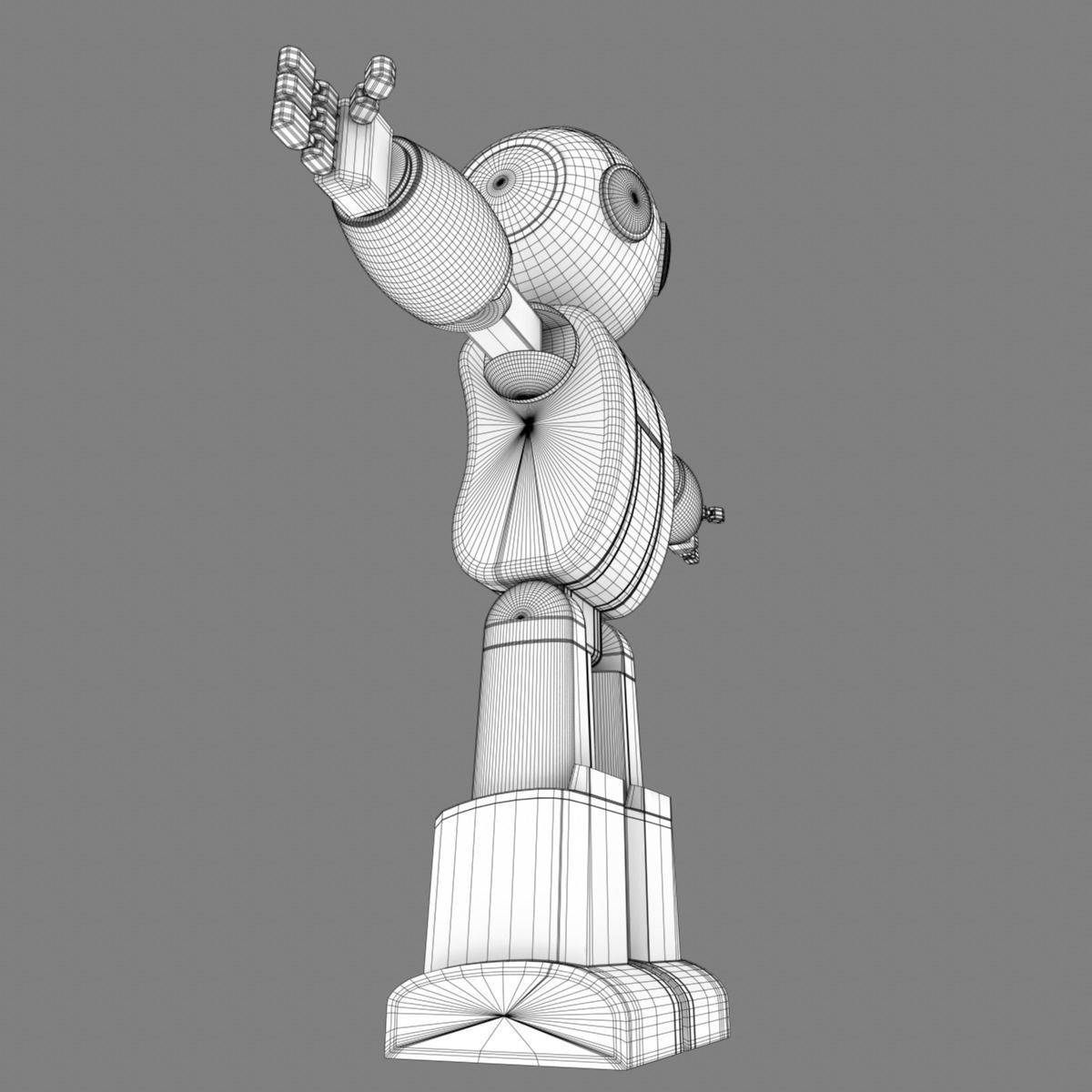 Robot 1 lego 3D model_12