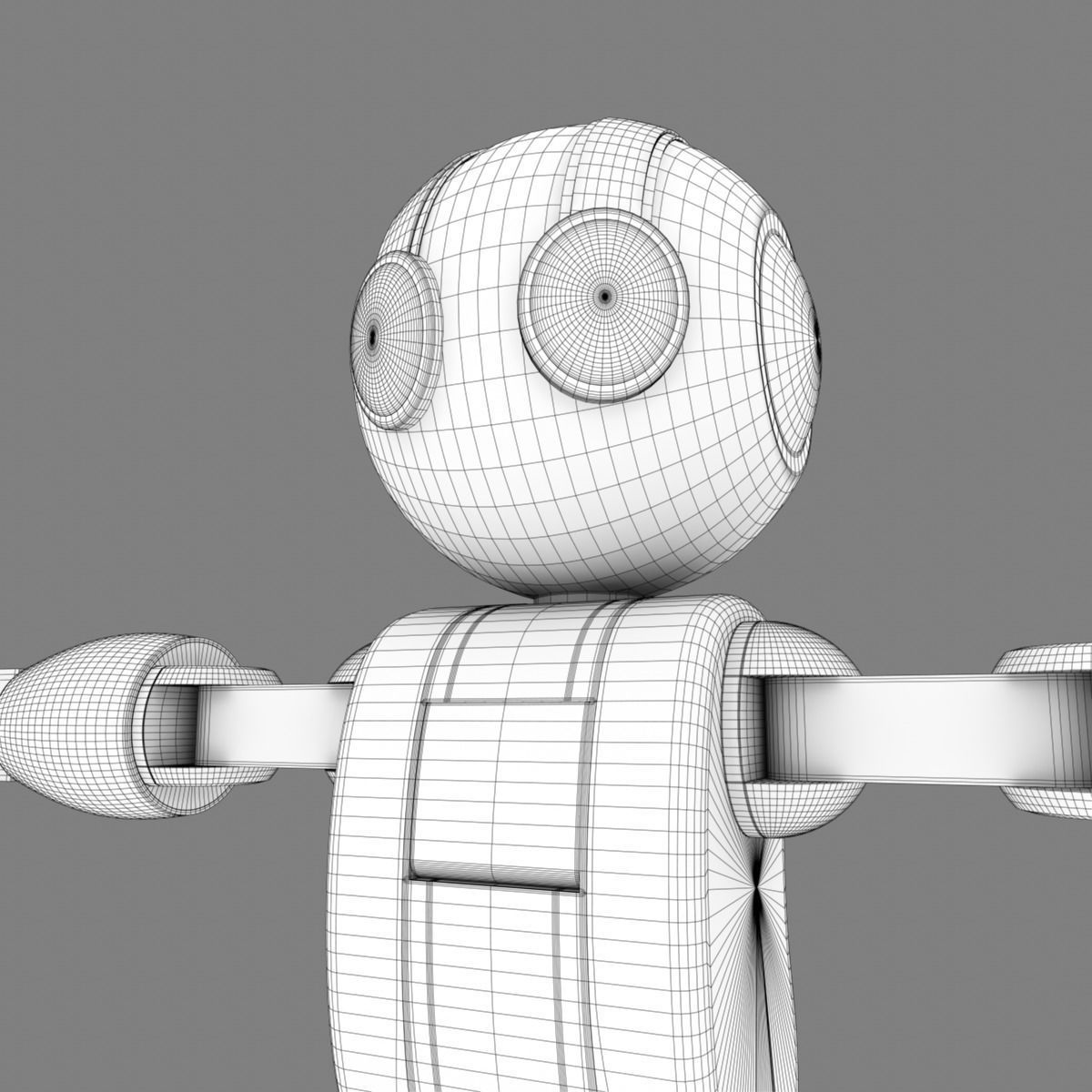 Robot 1 lego 3D model_13
