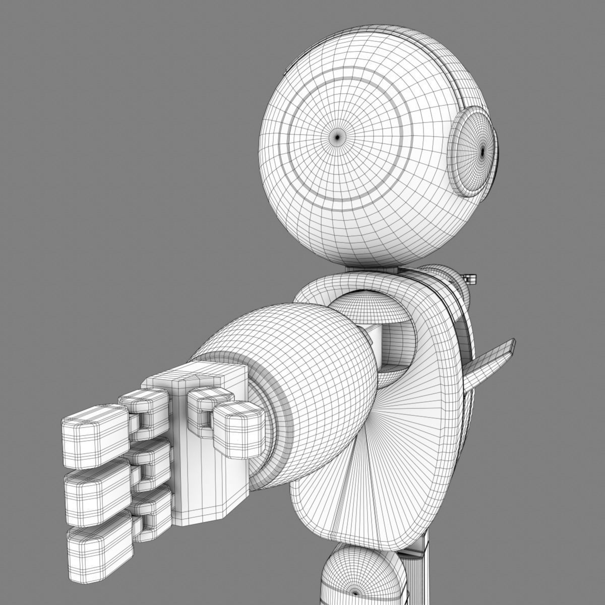 Robot 1 lego 3D model_15