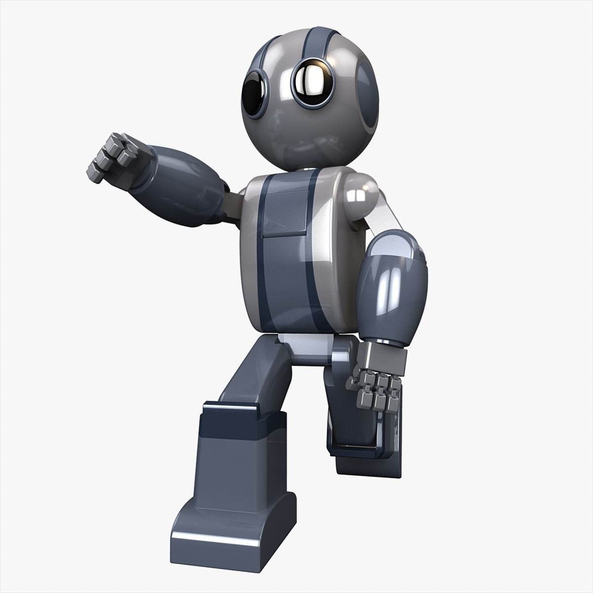 Robot 1 lego 3D model_18