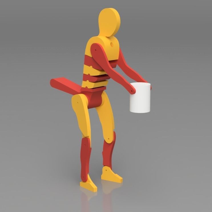 Correct Lifting Technique Model 3D print model_1