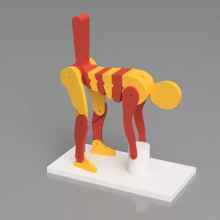 Correct Lifting Technique Model 3D print model_0
