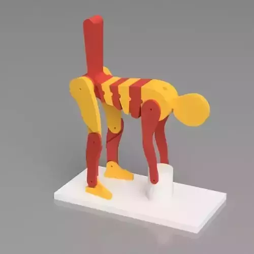 Correct Lifting Technique Model 3D print model