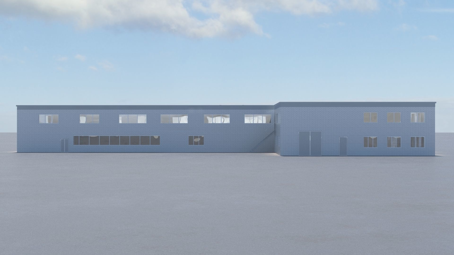  Building office v9 3D model_5