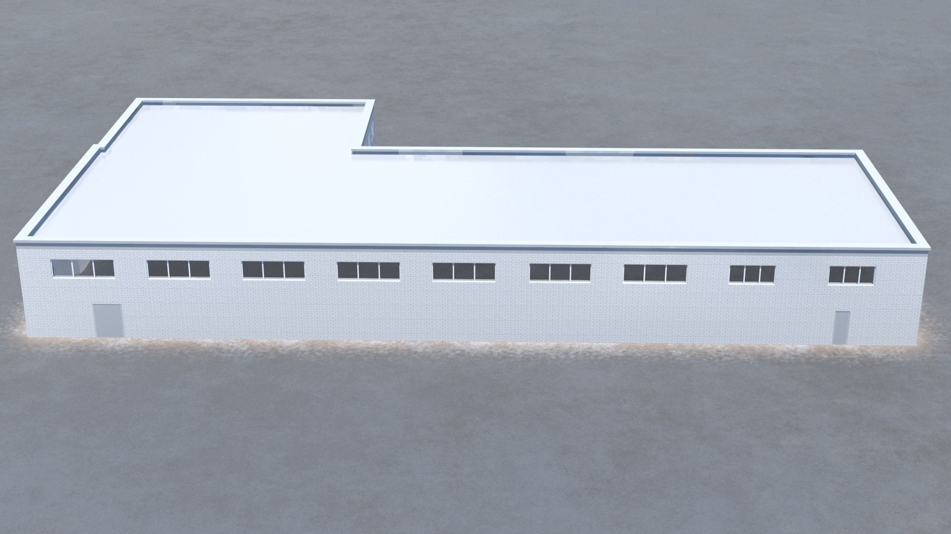  Building office v9 3D model_1