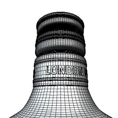 Tanqueray Bottle 3D model_13