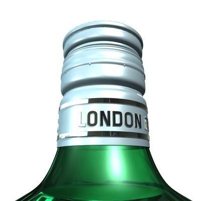 Tanqueray Bottle 3D model_3