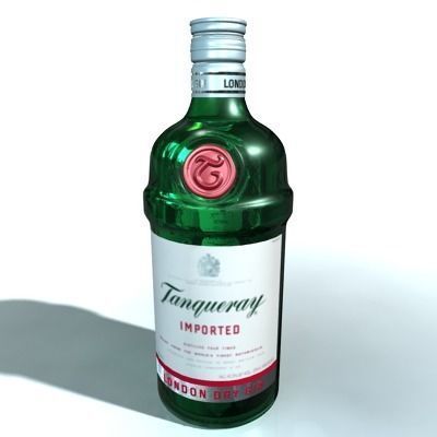 Tanqueray Bottle 3D model_8