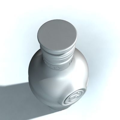 Tanqueray Bottle 3D model_15