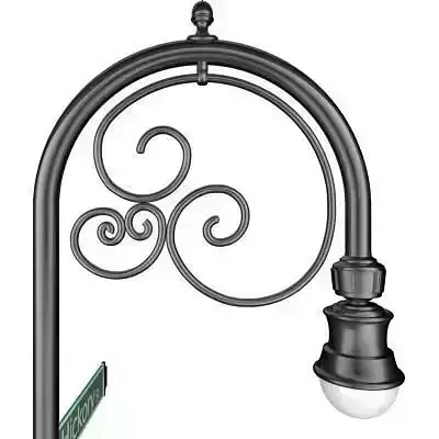 Street Lamp 2 3D model