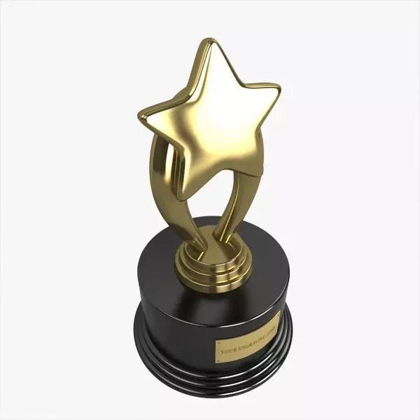 Star Trophy 3D model