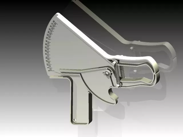 Plicometer axe Free 3D model