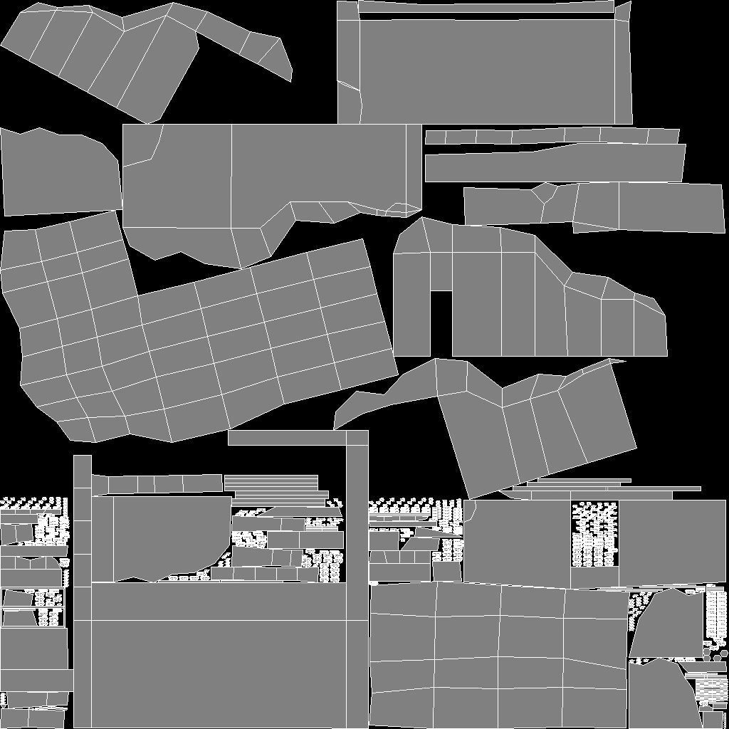 Middle East destroyed house for game num07 3D model_3