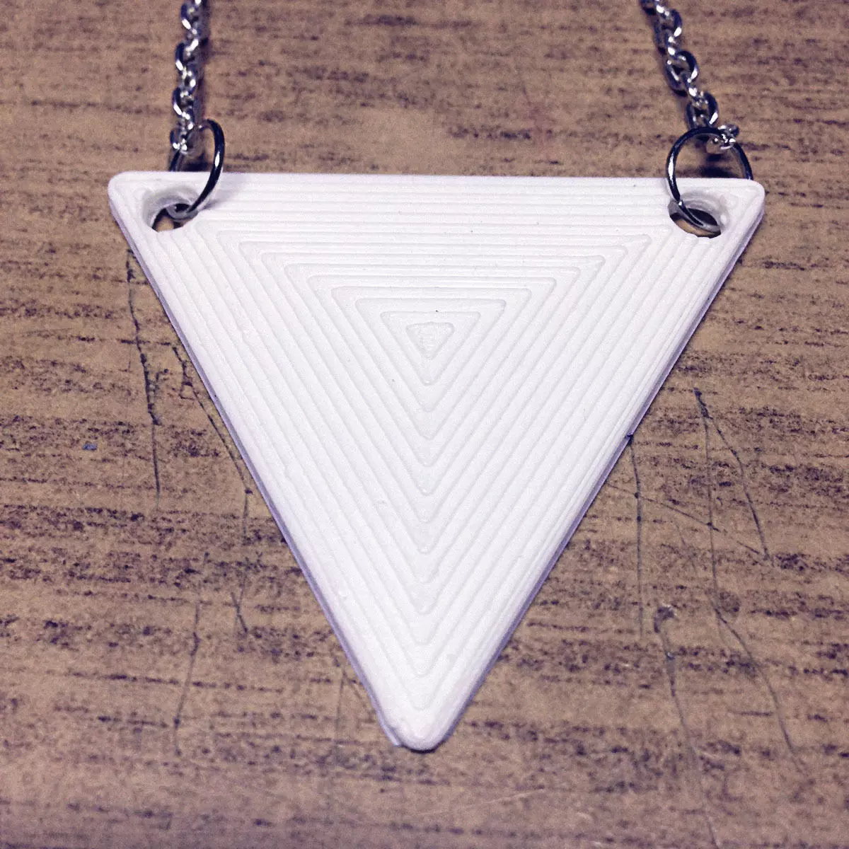 Triangle Pendant  3D print model_0