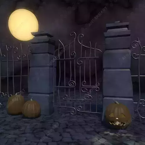 Nightmare Before Christmas Gate