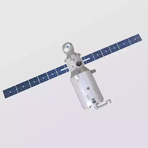 Zvedza Service Module on ISS