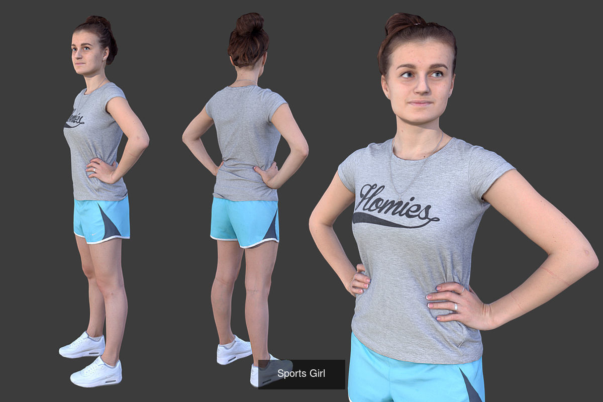 Photorealistic People 3D Model Collection_14